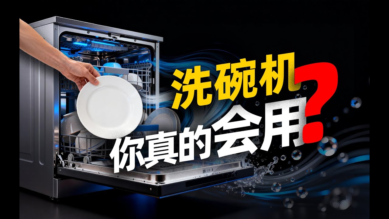 终于有人说清洗碗机怎么用了？