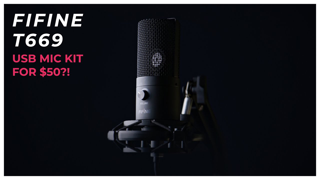 Fifine T669 USB Microphone - Better Than Blue Yeti?