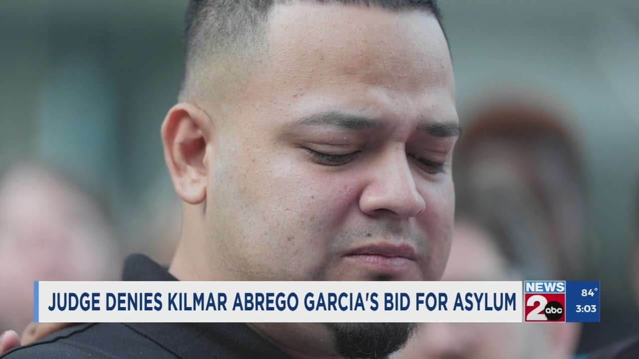 Judge denies Kilmar Abrego Garcia's bid for asylum