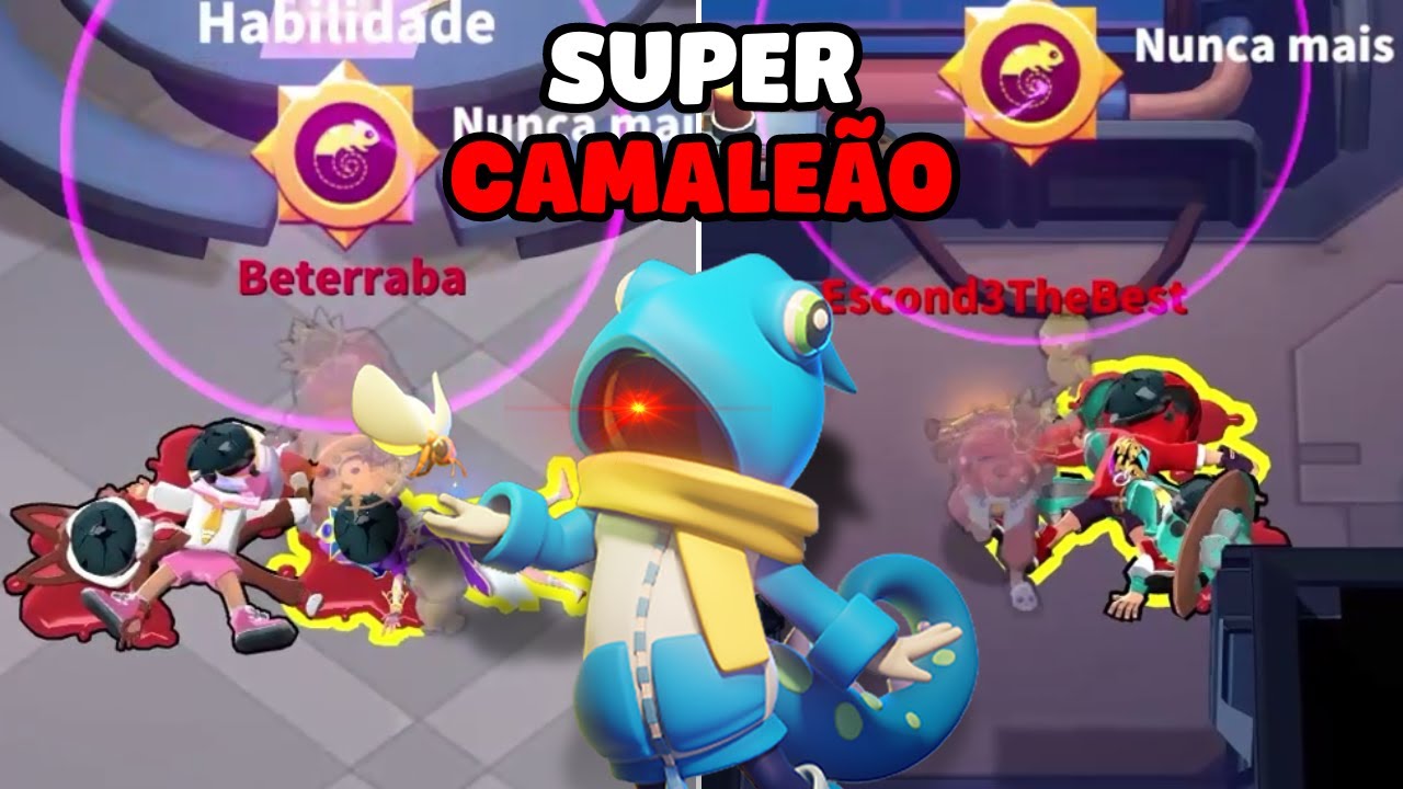 CAMALEÃO SUPER SECRETO NA RANQUEADA!! 🤫🤫
