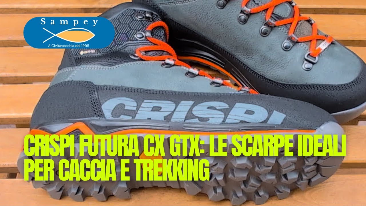 Crispi Futura CX GTX Le Scarpe Ideali per Caccia e Trekking