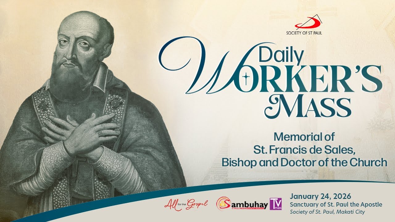 Sambuhay TV Mass | January 24, 2026 | Memorial of St. Francis de Sales