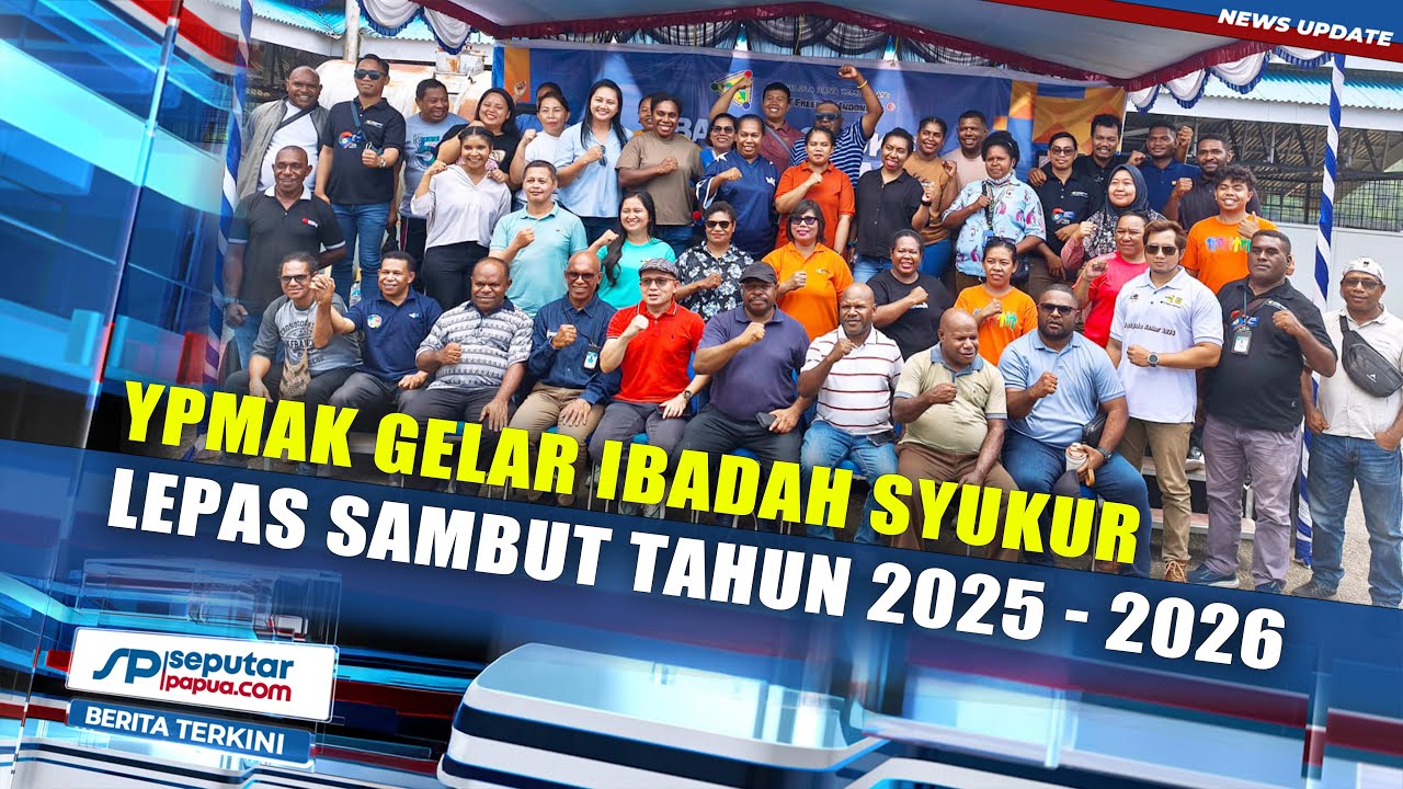YPMAK Gelar Ibadah Syukur Lepas Sambut Tahun 2025   2026