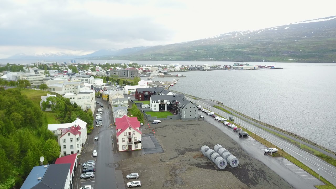 Drone   Akureyri   Iceland