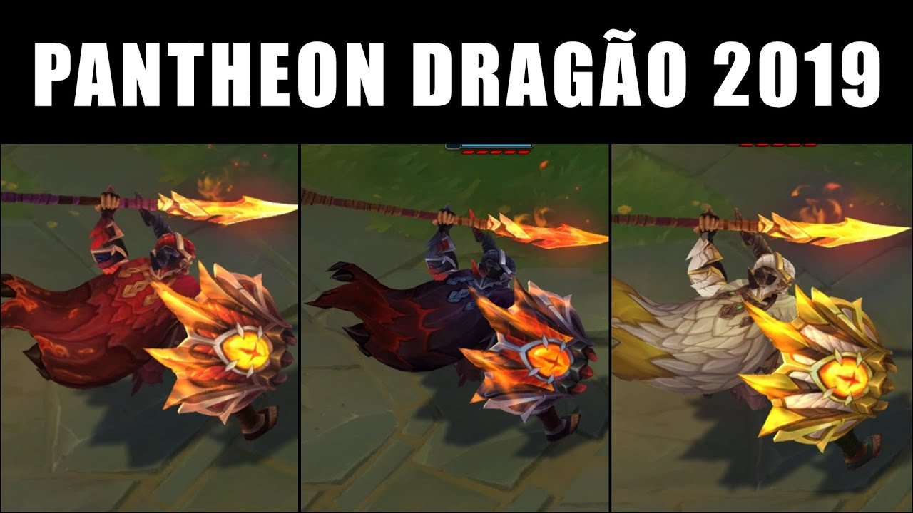 Pantheon Caçador de Dragões - Croma Skin