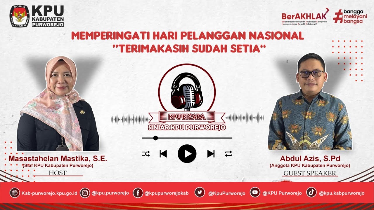 KPUBICARA Siniar KPU Purworejo Eps 09 : Terima Kasih Sudah Setia!
