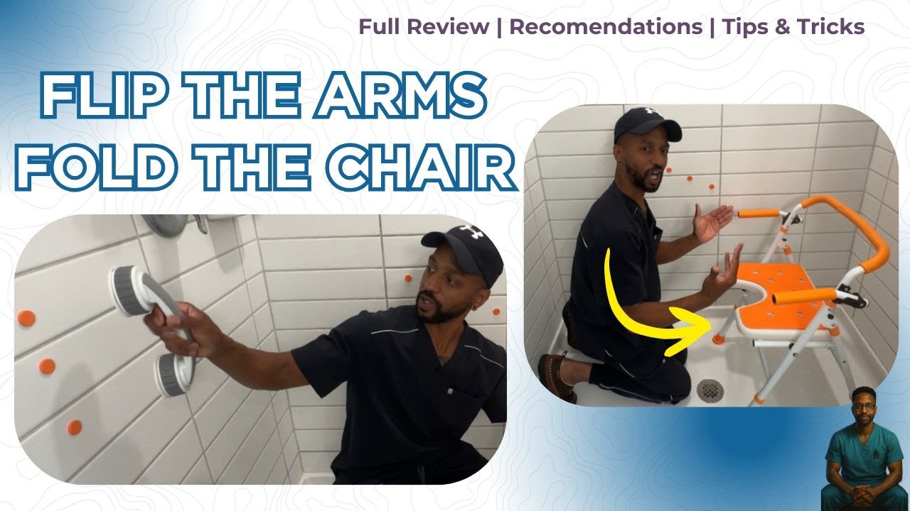 Bathroom Grab Bar and Shower Chair That Actually Works (OT Tested)