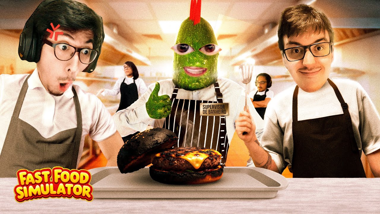 OS PIORES FUNCIONARIOS - FAST FOOD SIMULATOR