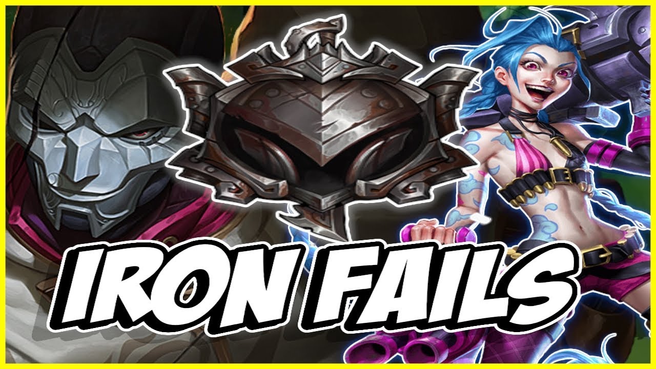 Best Iron League Of Legends Moments 😂 | ELO HELL ADVENTURES! #42