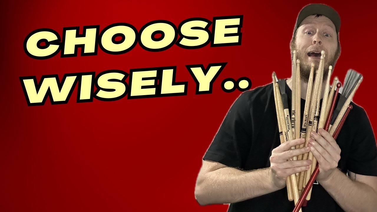 Choosing the Right Drumsticks for Beginner Drummers