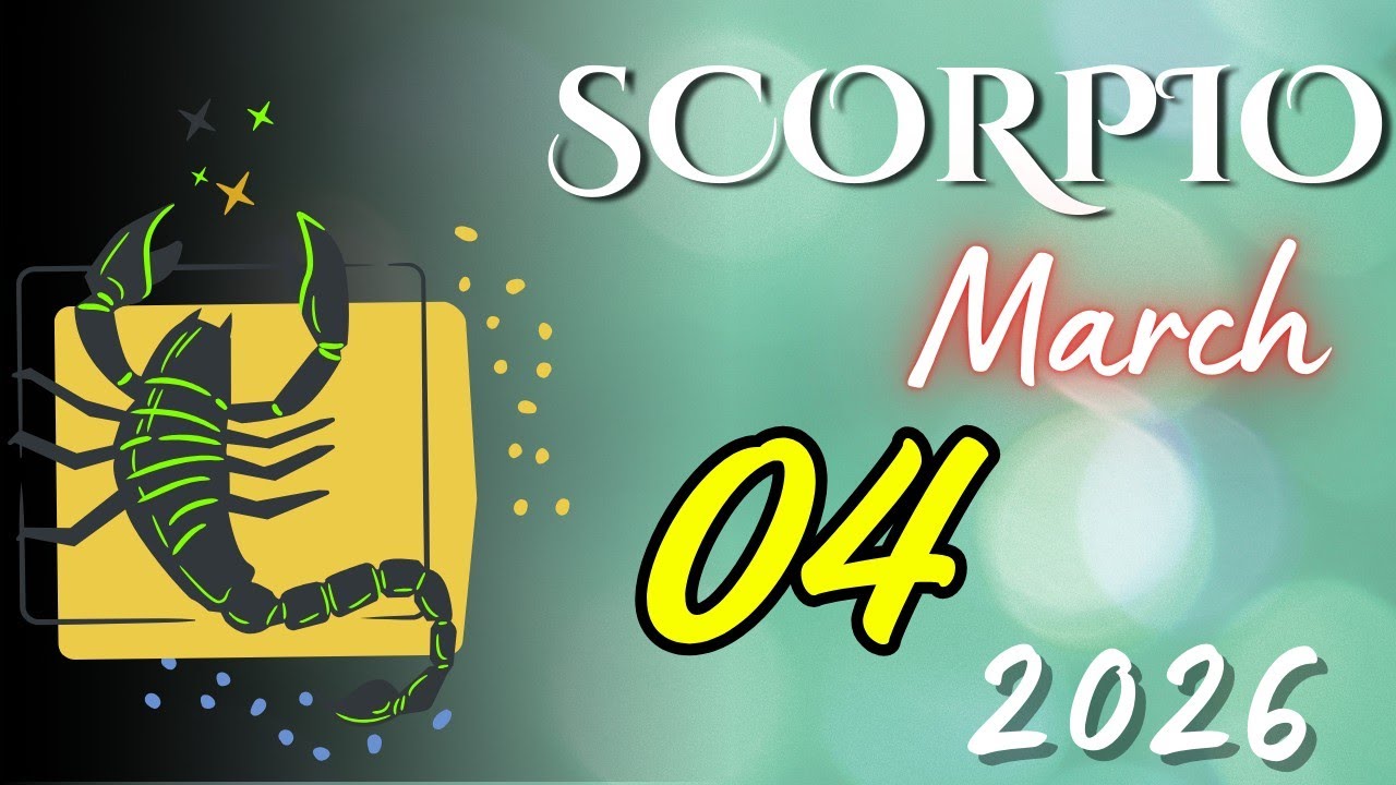 SCORPIO ♏😲  : Work Is Set To Become Smoother With Improved Conditions 🎁 March 04 2026