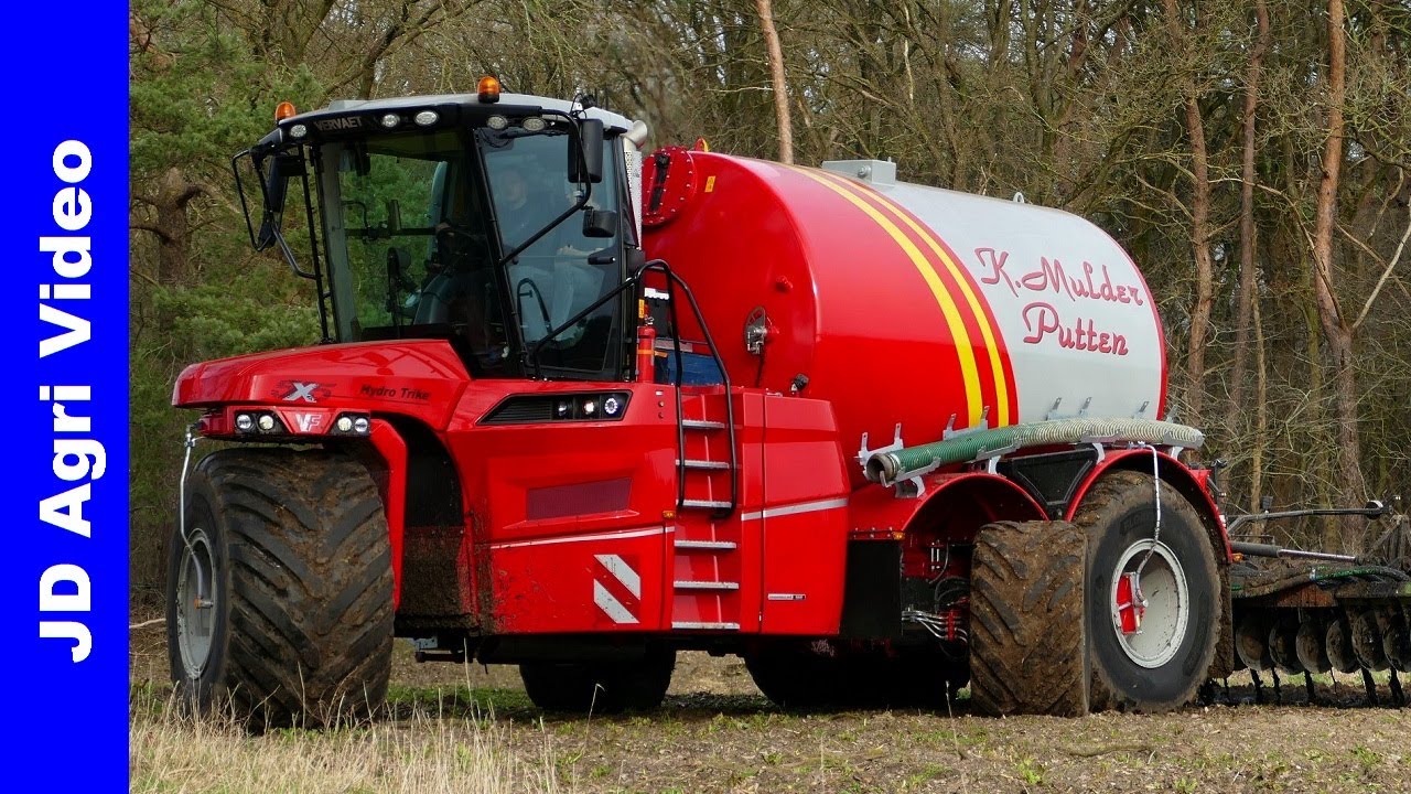 NEW - Vervaet Hydro Trike 5X5 | Bouwland bemesten | K.Mulder Putten | Slurry injection | DAF | 2021