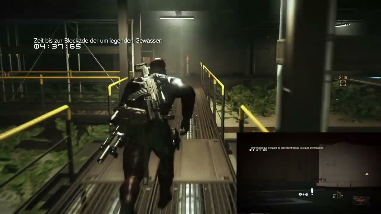 Драматическая часть MGSV FOB против AveragePlayer000