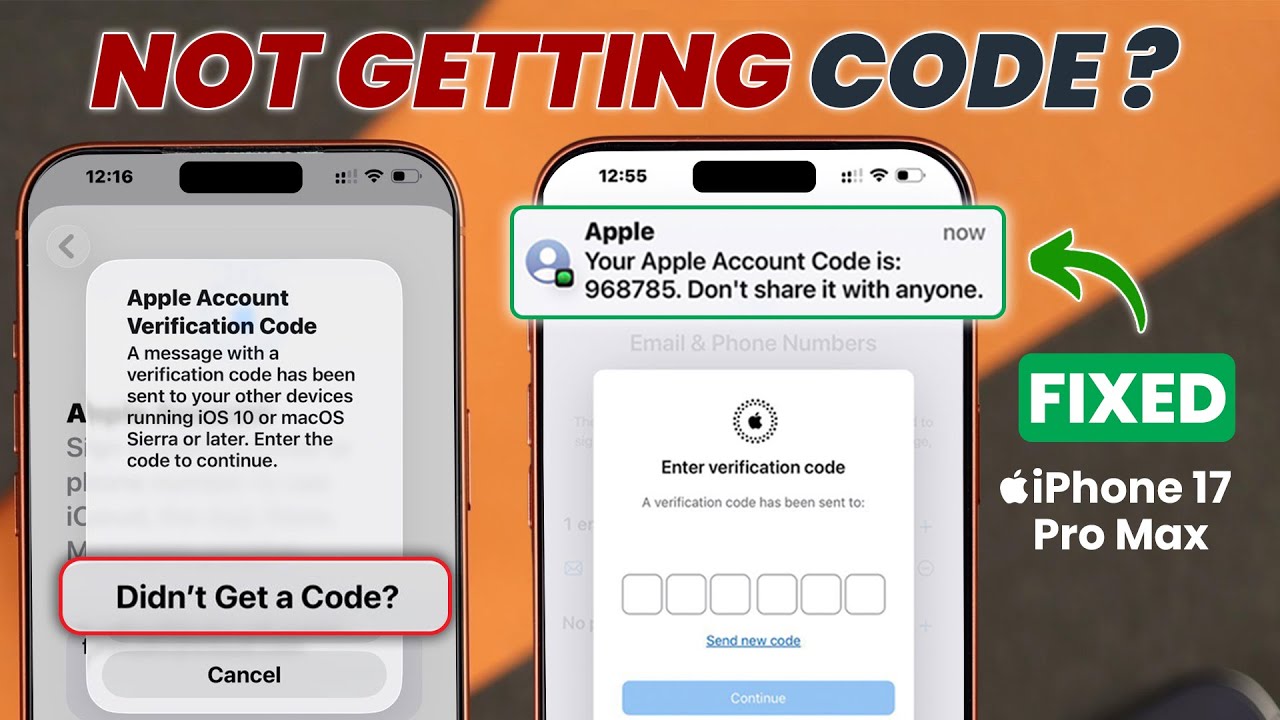 Код подтверждения Apple ID не приходит на iPhone 17 | Решение проблемы с двухфакторной аутентифик...
