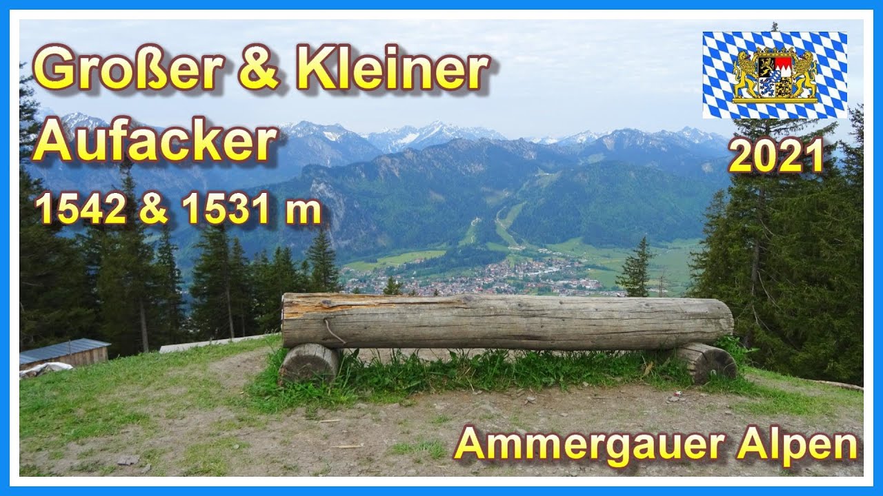 Wanderung auf den Großen und Kleinen Aufacker | Ammergauer Alpen 2021
