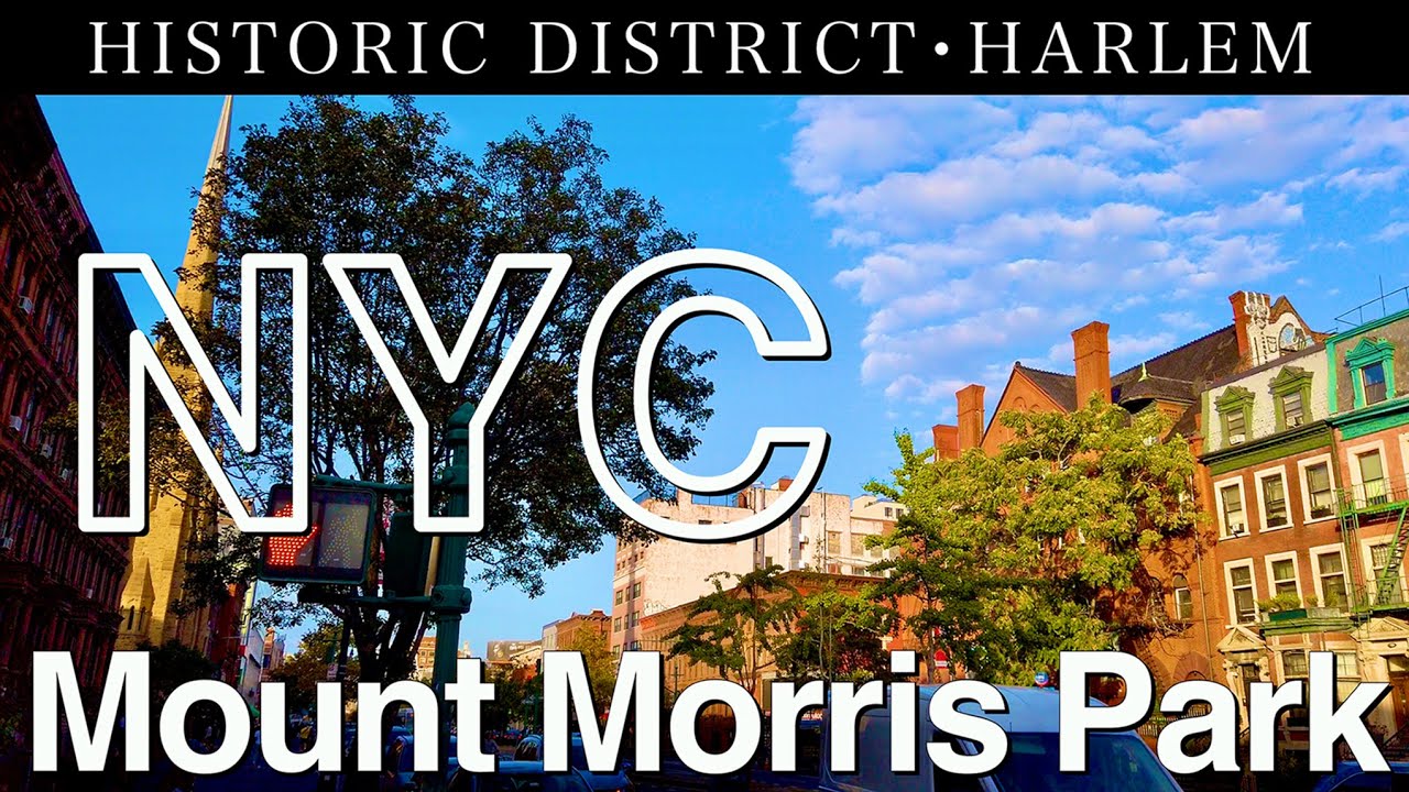 New York 【Harlem】【Mount Morris Park Historic District】2020 NYC Walking Tour, Travel Guide【4K】