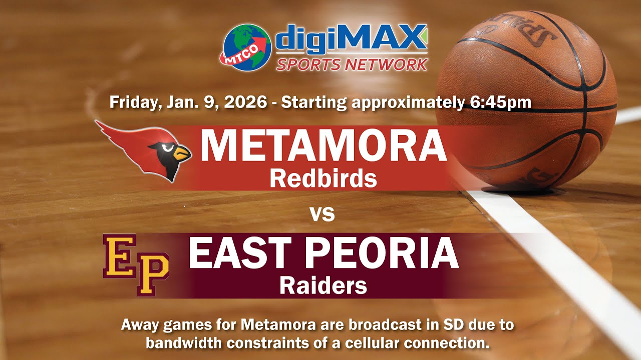 Metamora Redbirds vs East Peoria Raiders - LIVE - January 9, 2026