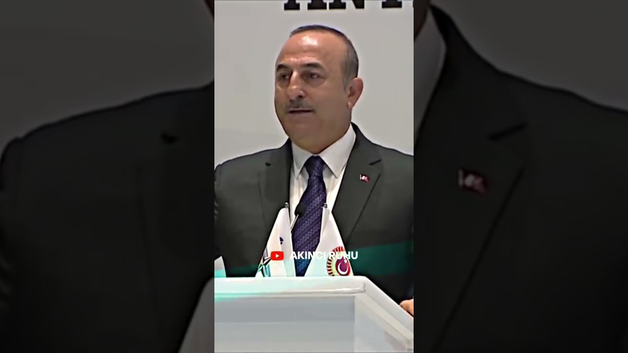 Mevl&uuml;t &Ccedil;avuşoğlu Fransız kadının y&uuml;z&uuml;ne ger&ccedil;ekleri saydırınca, kadın salonu terk etti.