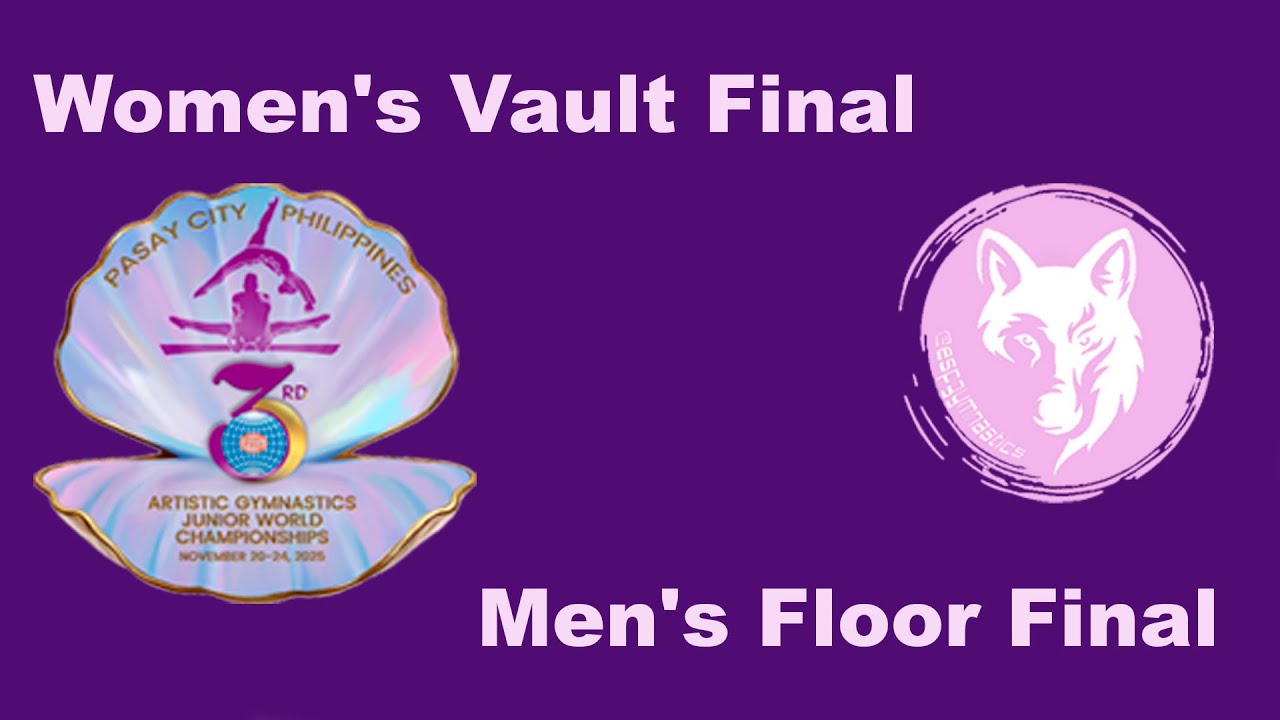 3rd Artistic Gymnastics Junior World Championships 2025   Men's Floor Final and Women´s Vault Final