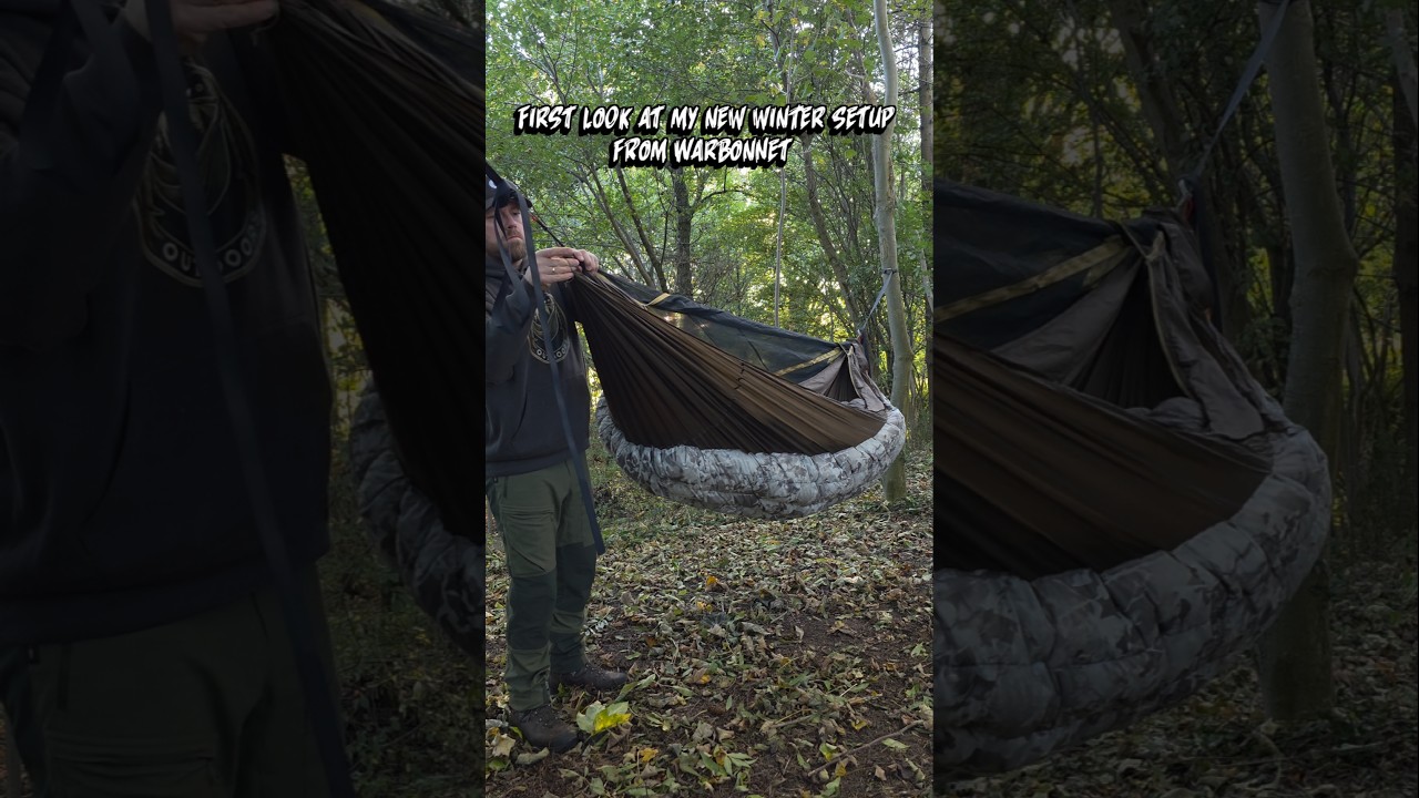 First look at my new winter hammock setup 