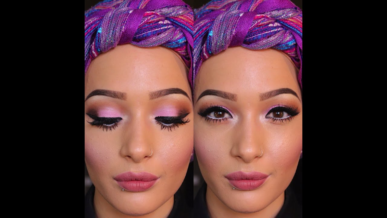 Spring Inspired Pastel Smokey Eye