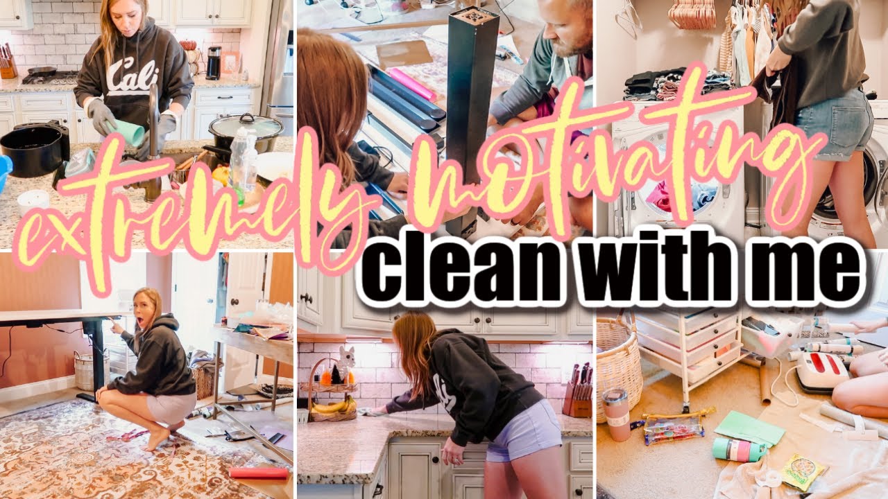 EXTREME CLEAN & ORGANIZE | COMPLETE ROOM OVERHAUL