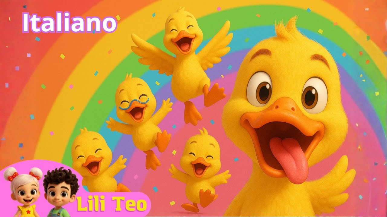 Le Paperelle Pazzerelle – Canzone per Bambini | Lili Teo