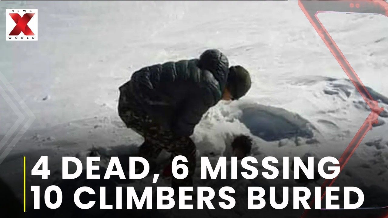 Broad Peak Avalanche : 4 dead, 6 missing after Broad Peak avalanche disaster | NewsX World
