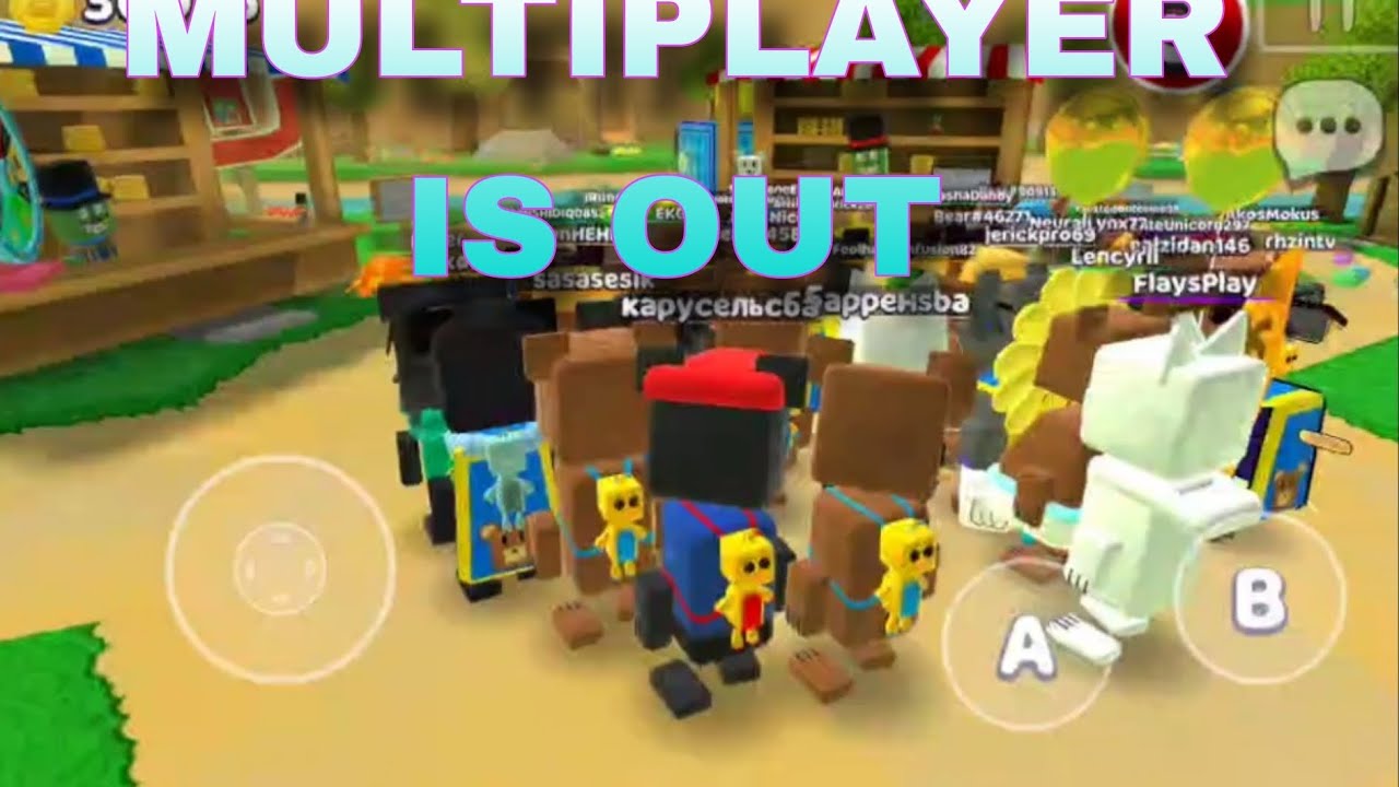 MULTIPLAYER IS OUT IN SUPER BEAR ADVENTURE! VERSION 12.0 32 PLAYER EVENT