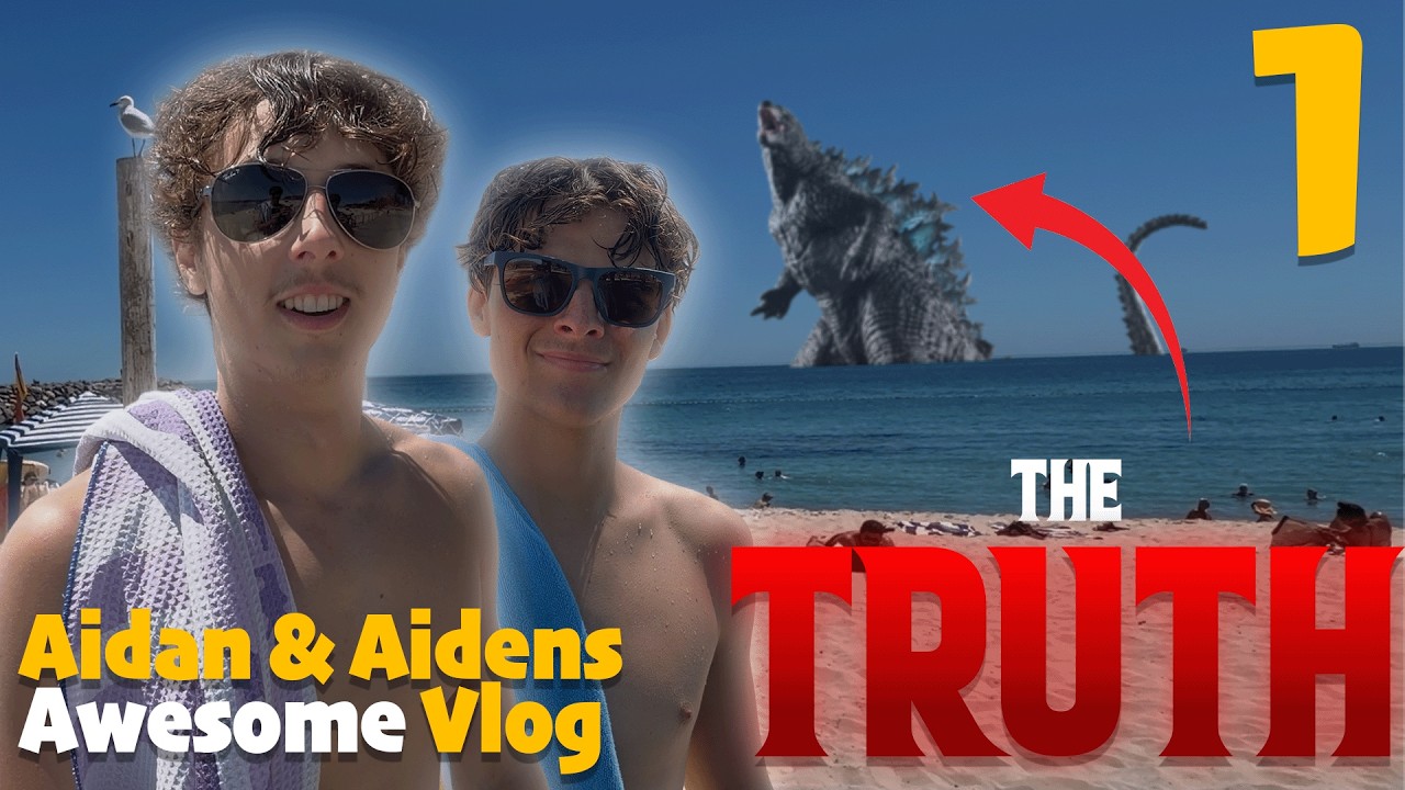 UNEARTHING THE SECRETS OF PERTH'S BEACHES - Aidan & Aiden's Awesome Vlog 1