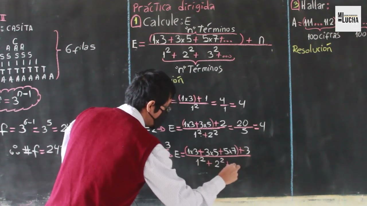 RAZONAMIENTO INDUCTIVO I - RAZONAMIENTO MATEMÁTICO