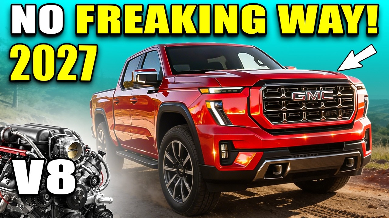Совершенно новый двигатель V8 для GMC Sierra 1500 2027 года заставил ненавистников GM склониться ...