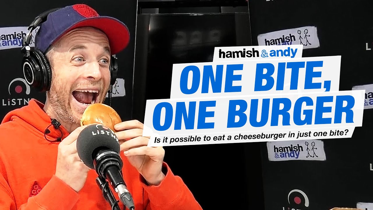 One Bite, One Burger | Hamish & Andy