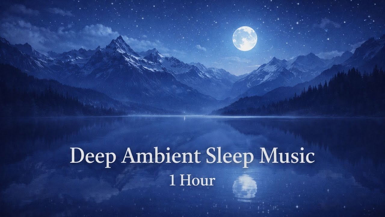 Deep Ambient Sleep Music 1 Hour 🌙 Warm Drones & Soft Pads  Ultra Relaxing, Hypnotic Soundscape