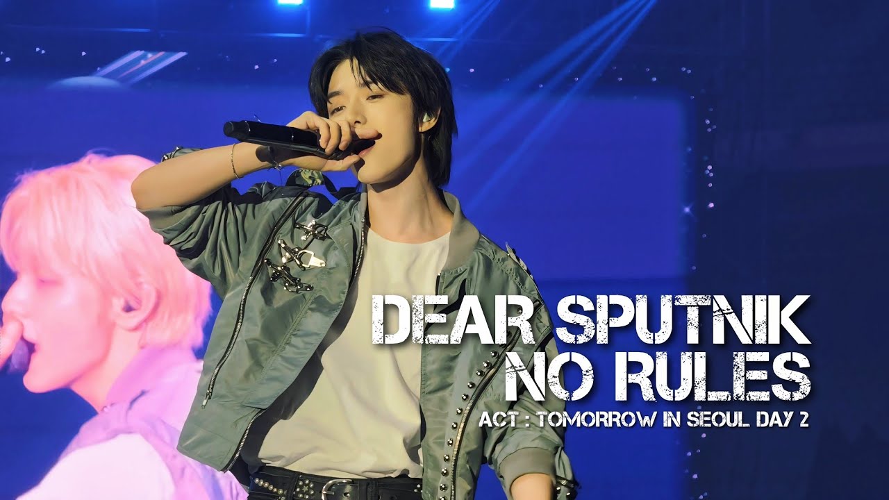 250823 "Dear Sputnik + No Rules" TXT 투모로우바이투게더 ACT : TOMORROW in Seoul Day 2