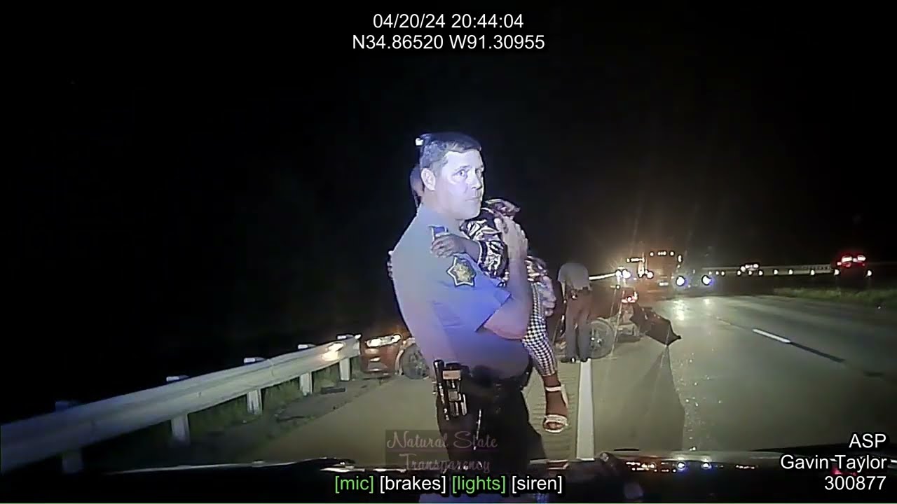 Pursuit/TVI/Kids Brinkley Monroe County Arkansas State Police Troop D, Traffic Series Ep. 921