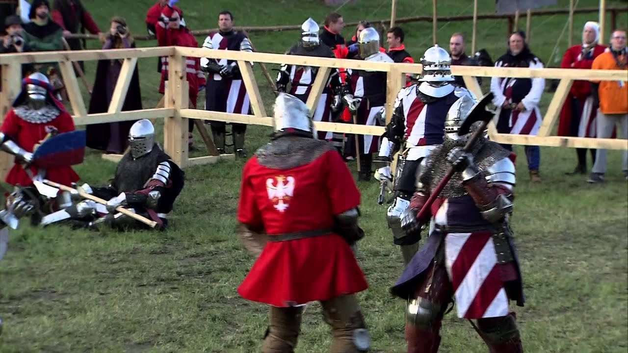 MEDIEVAL COMBAT WORLD CHAMPIONSHIPS MALBORK 2015  POLAND VS USA