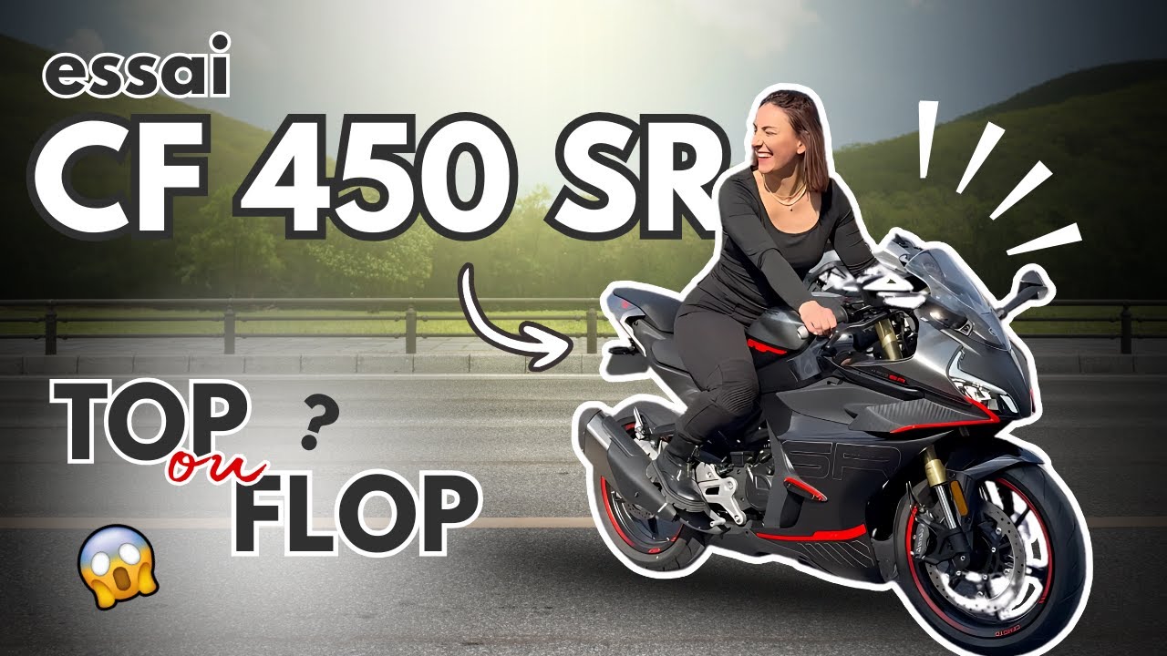 ESSAI MOTO / CF 450 SR (la meilleure sportive A2 ?)