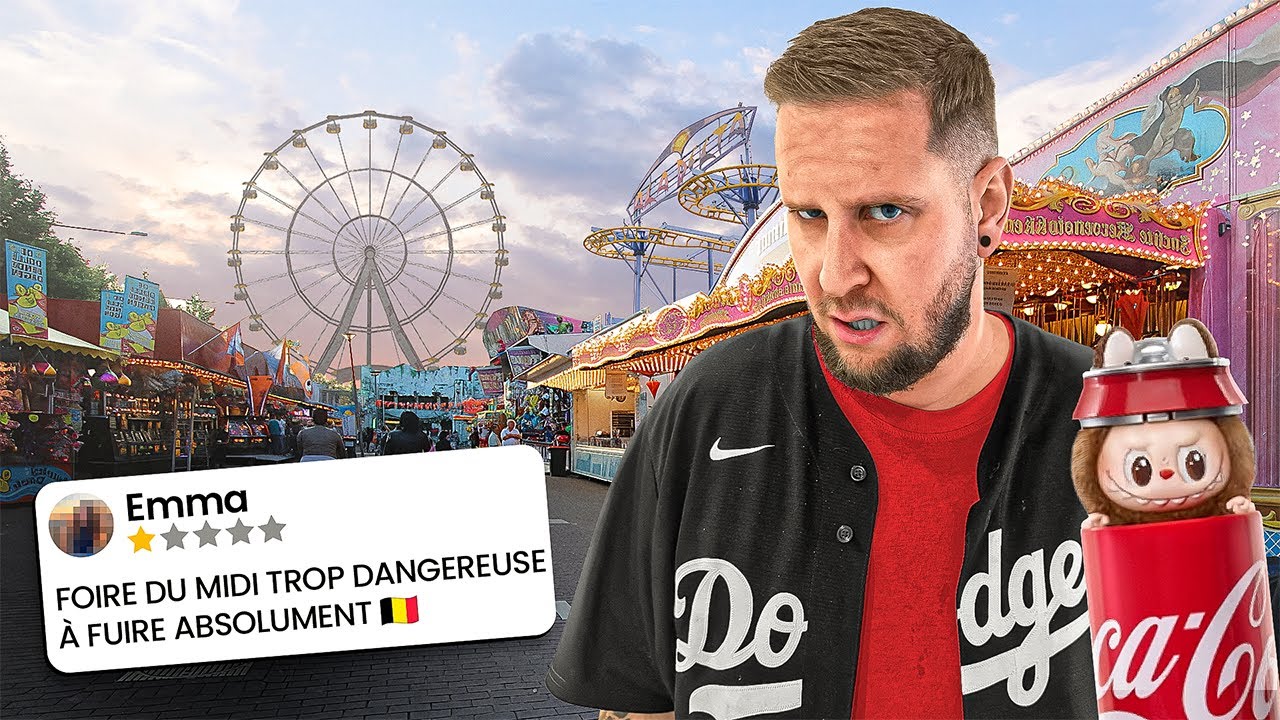 GAGNÉ Dans la FÊTE FORAINE la plus DANGEREUSE du MONDE 😱🎡 (Foire du Midi BRUXELLES)