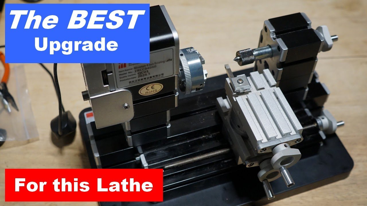 Pt. 4: How to Modify and Upgrade the Zhengrui / Zrcc04060 Mini Lathe: Cutting Demo