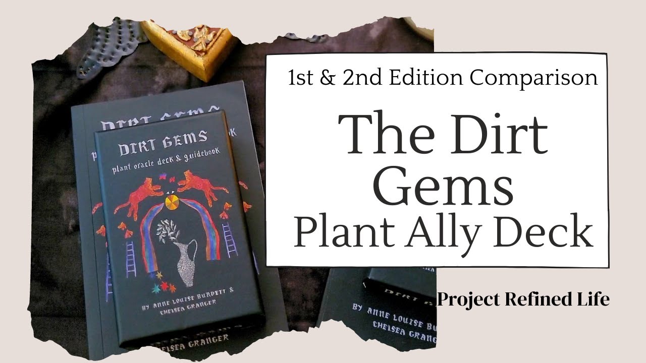 Dirt Gems Plant Ally Deck - 1st and 2nd Edition Comparison