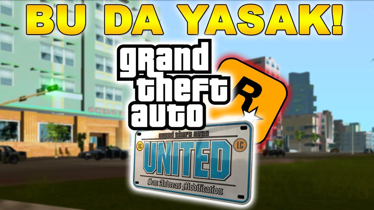 GTA UNITED MODU! BU EFSANE MODU DA ROCKSTAR YASAKLADI! +LİNK