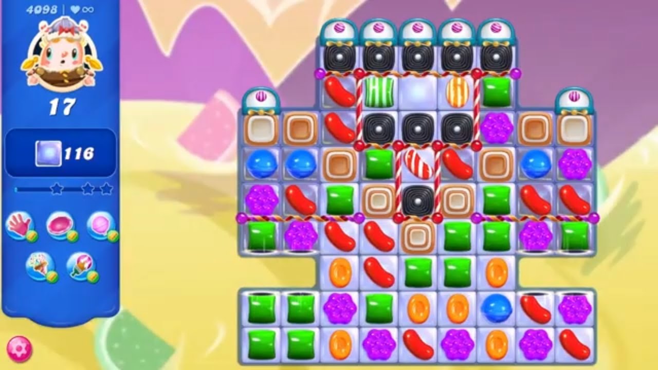 Candy Crush Saga LEVEL 4098 NO BOOSTERS (new version)🔄✅