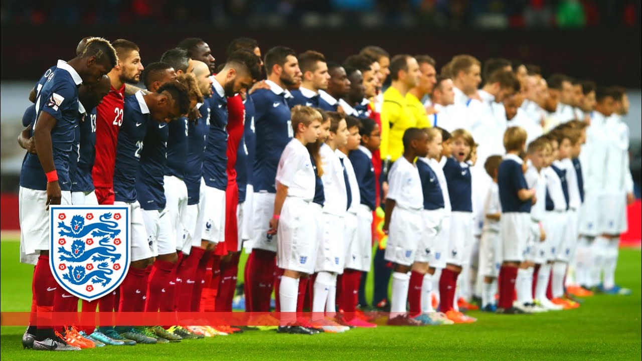 England & France sing La Marseillaise at Wembley Stadium | Snapshots