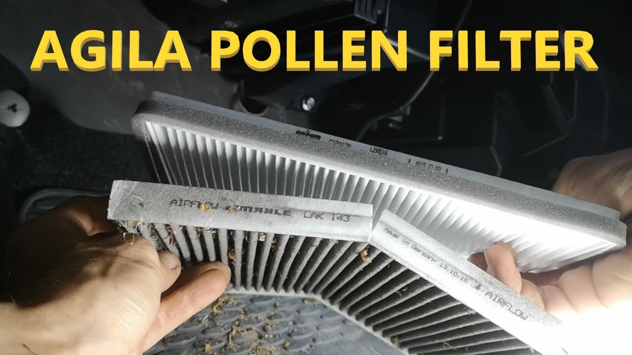 HOW TO: Vauxhall Opel Agila POLLEN filter, CABIN