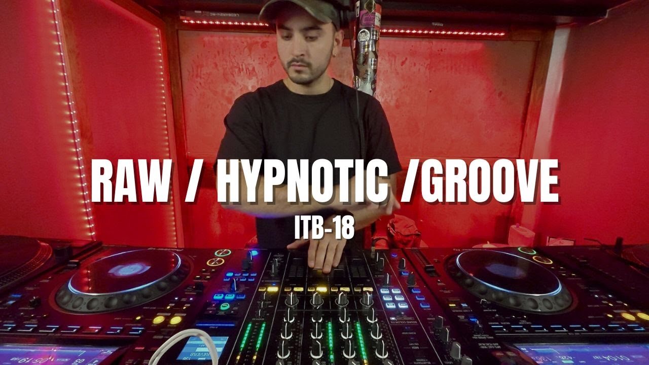 Hypnotic / Groove /  Raw Techno DJ Set | Inside The Booth Sessions 018 – SR