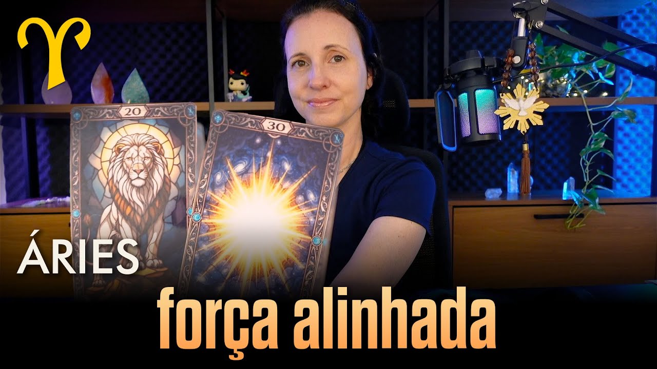 ÁRIES ♈ SUA ALMA ESTÁ APRENDENDO A USAR A PRÓPRIA FORÇA ✨🦁 | PROTEÇÃO ESPIRITUAL PODEROSA 🛡️🔥