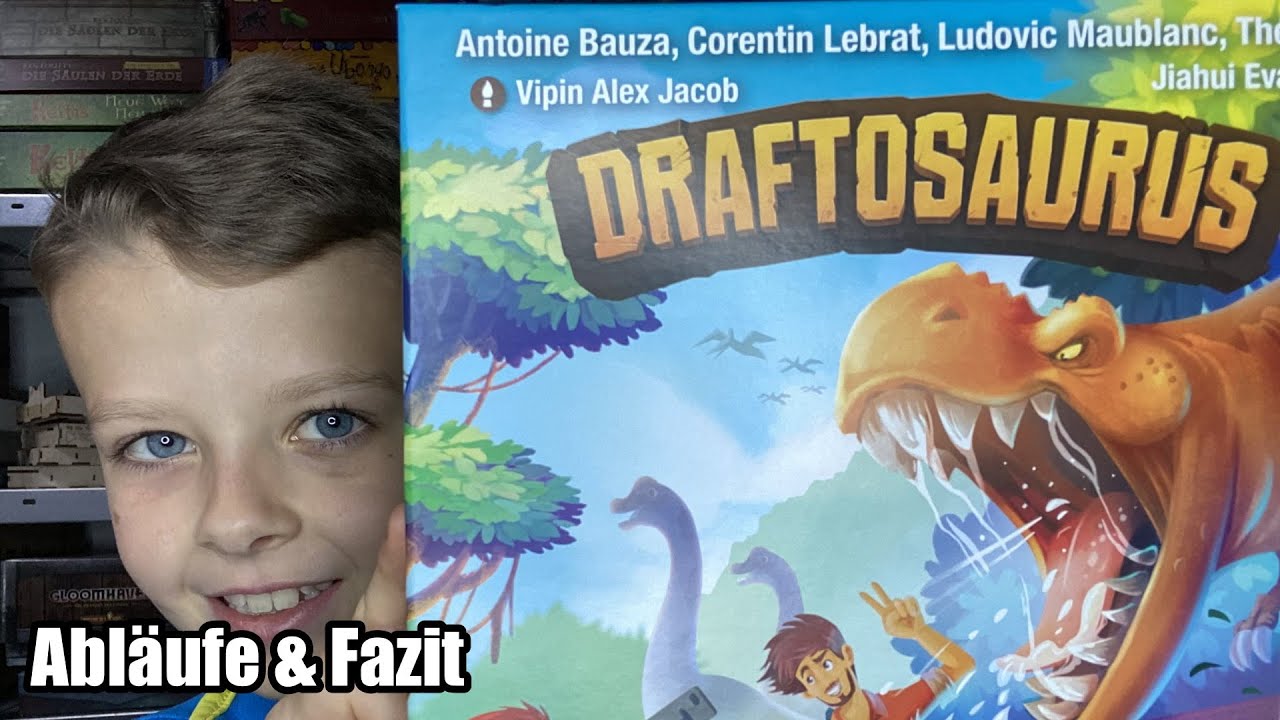 Draftosaurus Teil 1 Grundspiel (Board Game Box) - einfaches Familienspiel mit Langzeitmotivation?