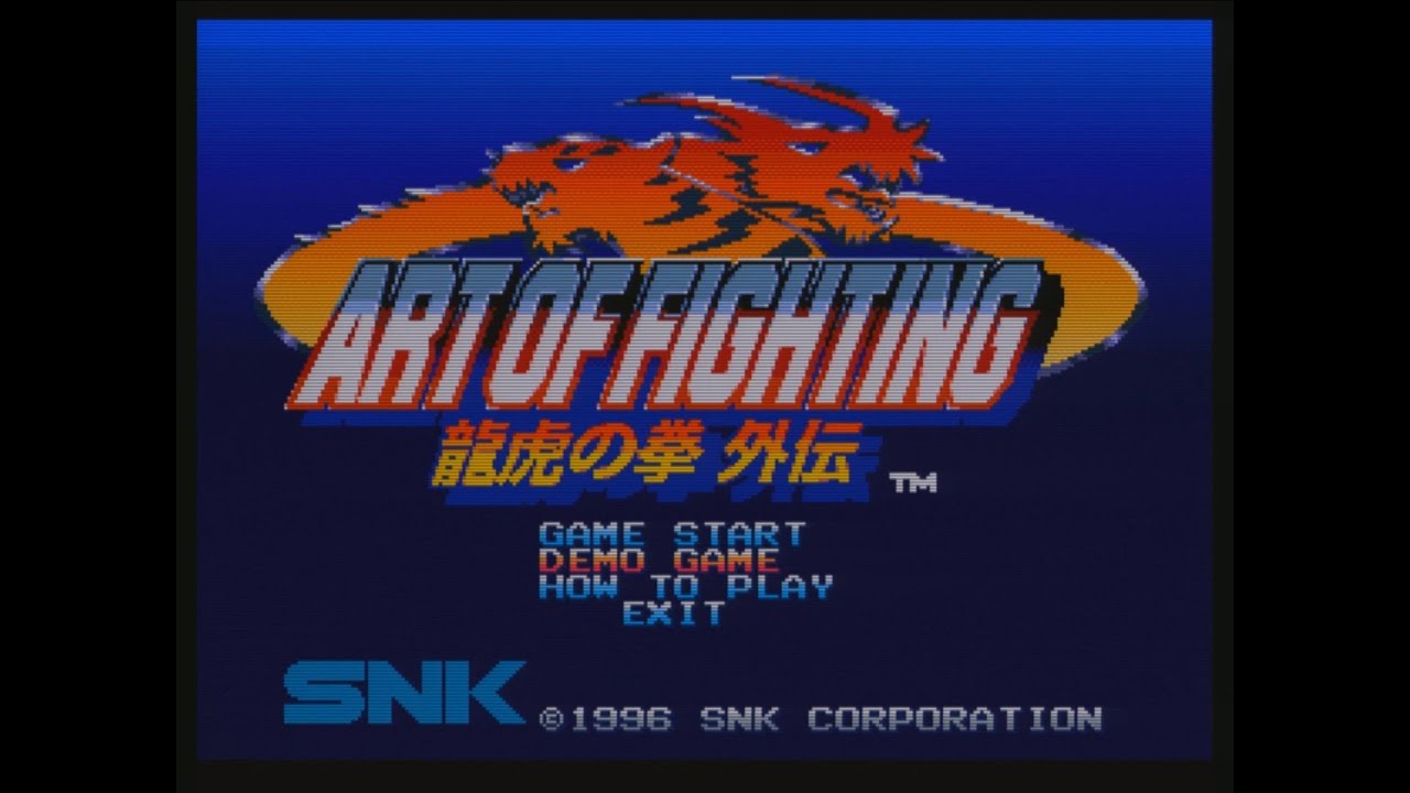 ART OF FIGHTING 3 - NEO GEO CD  - DEMO GAME (RGB/SCART)