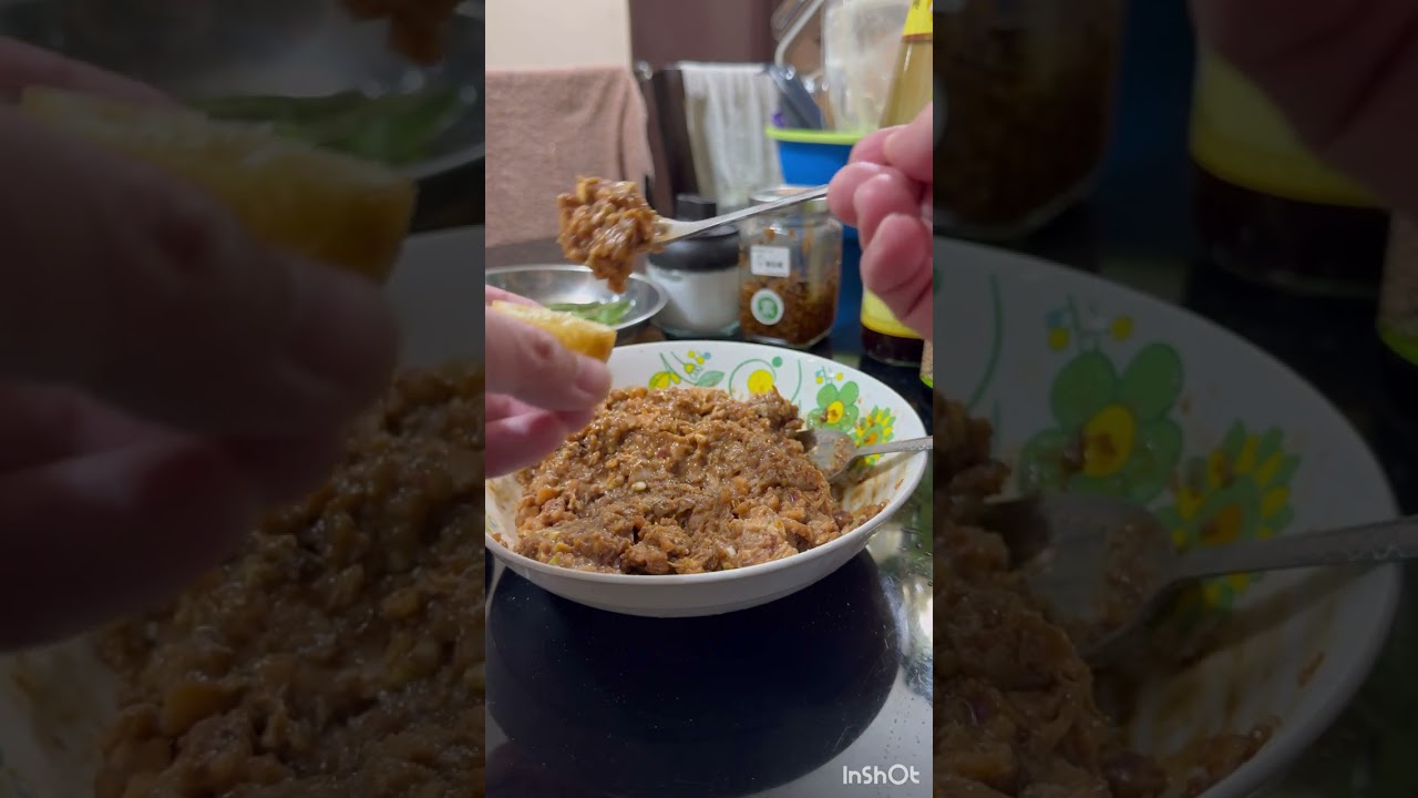 如何在家制作美味的素食酿豆腐！🥢🌱 简单食谱！